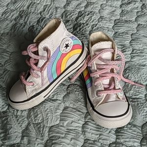 Converse All Star High Tops unicorn & Rainbows